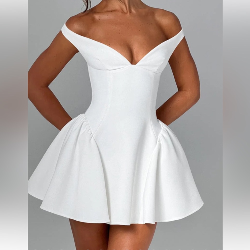 BABYBOO FASHION white dress